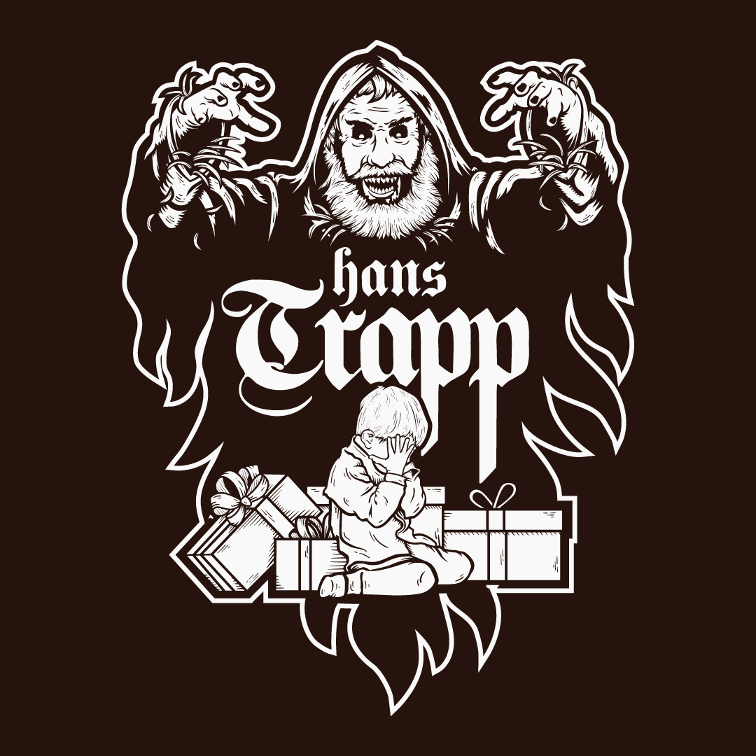 Hans Trapp identity design, 1 color