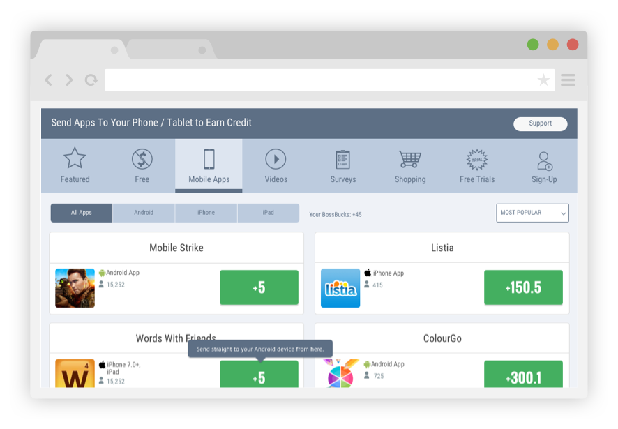 Dashboard Flows and Wireframes