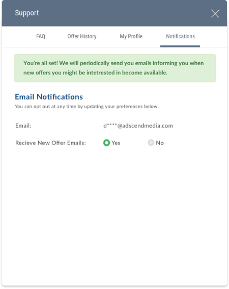 Dashboard Flows and Wireframes